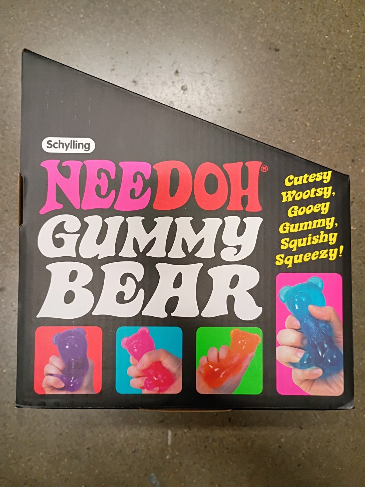 EMPTY Authentic Needoh Display Box Schylling Gummy Bear