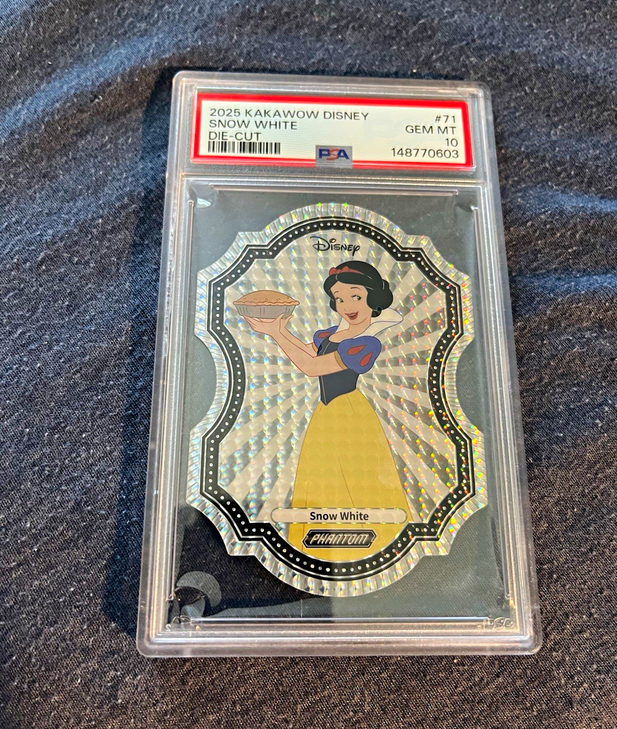 Pop 1 2025 Disney Snow White Die-Cut PSA 10 