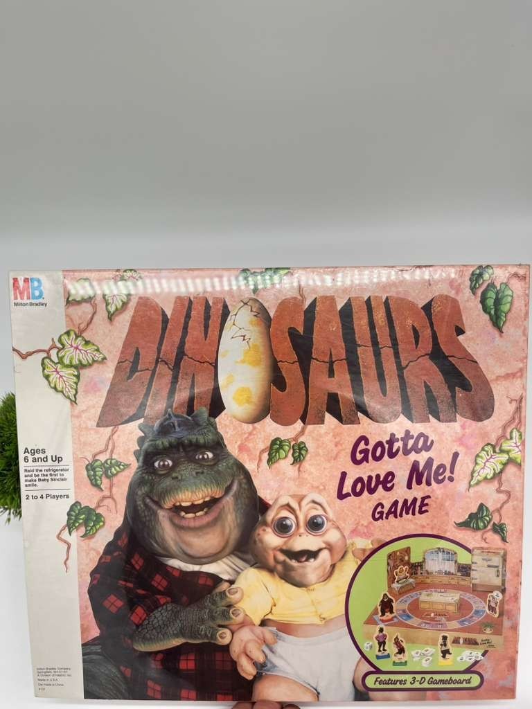 Vintage 1991 Disney Dinosaurs Gotta Love Me 3-D Board Game OB Factory Sealed