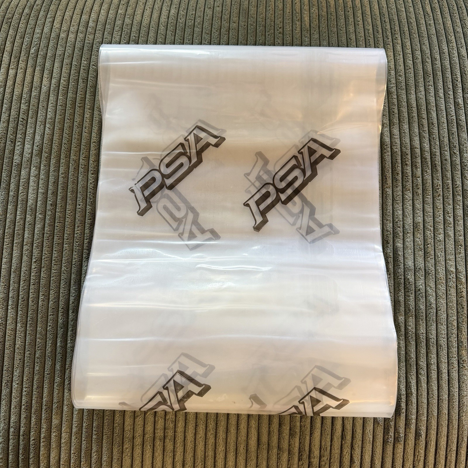 VTG Pacific Southern Airline SKI Plastic Travel Bags The Skiers Airline HTF RARE