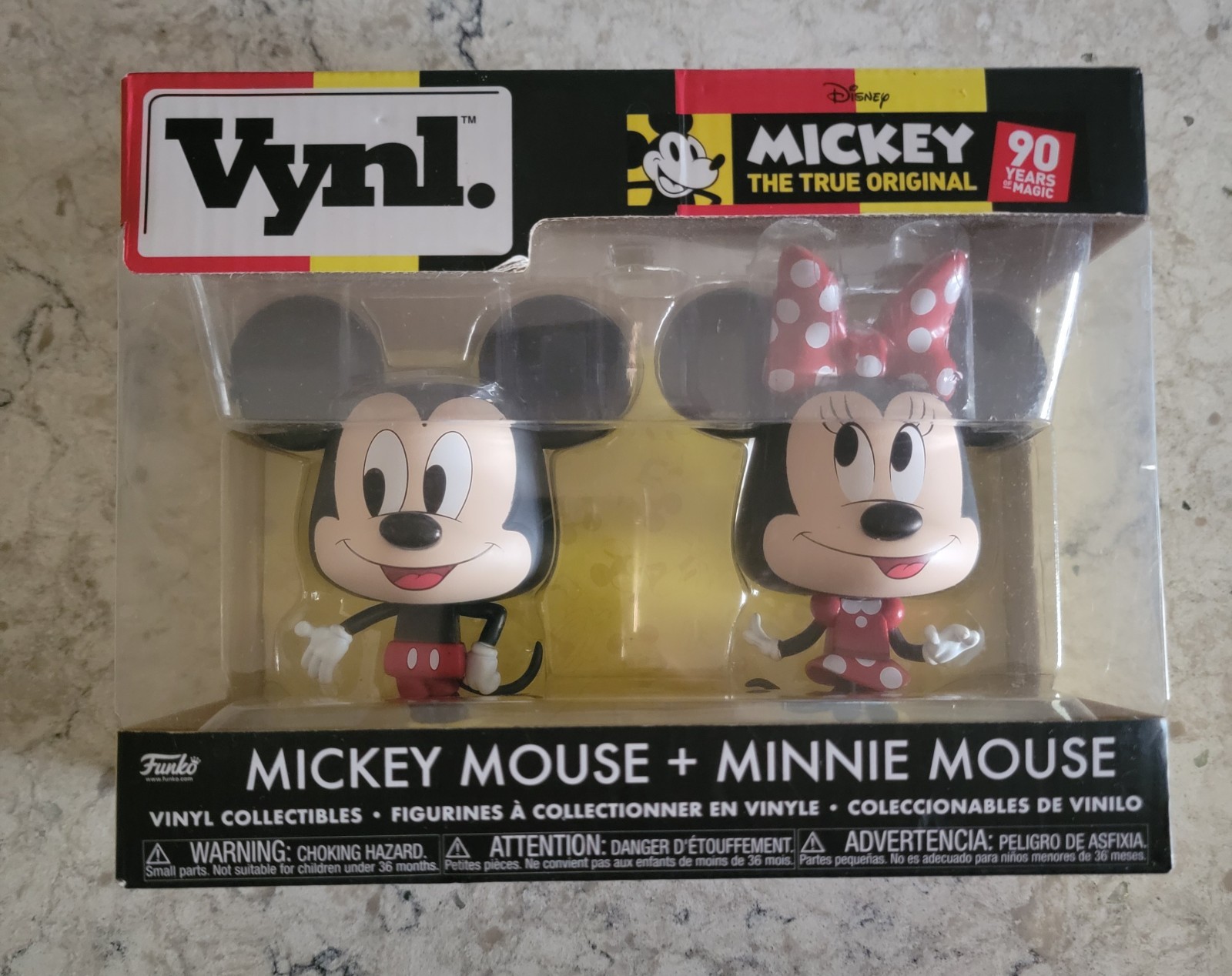 Funko Vynl. - Disney - (The True Original)  90 Year Mickey Mouse & Minnie Mouse