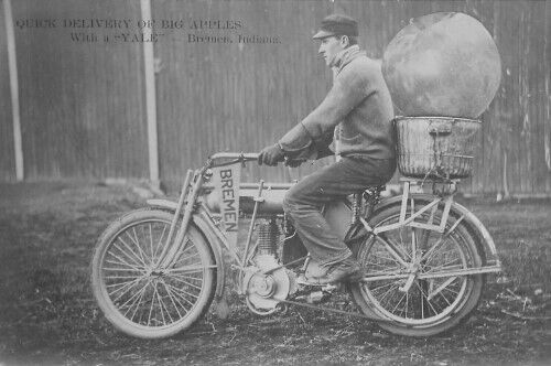 Yale Motorcycle Bremen Indiana IN Reprint