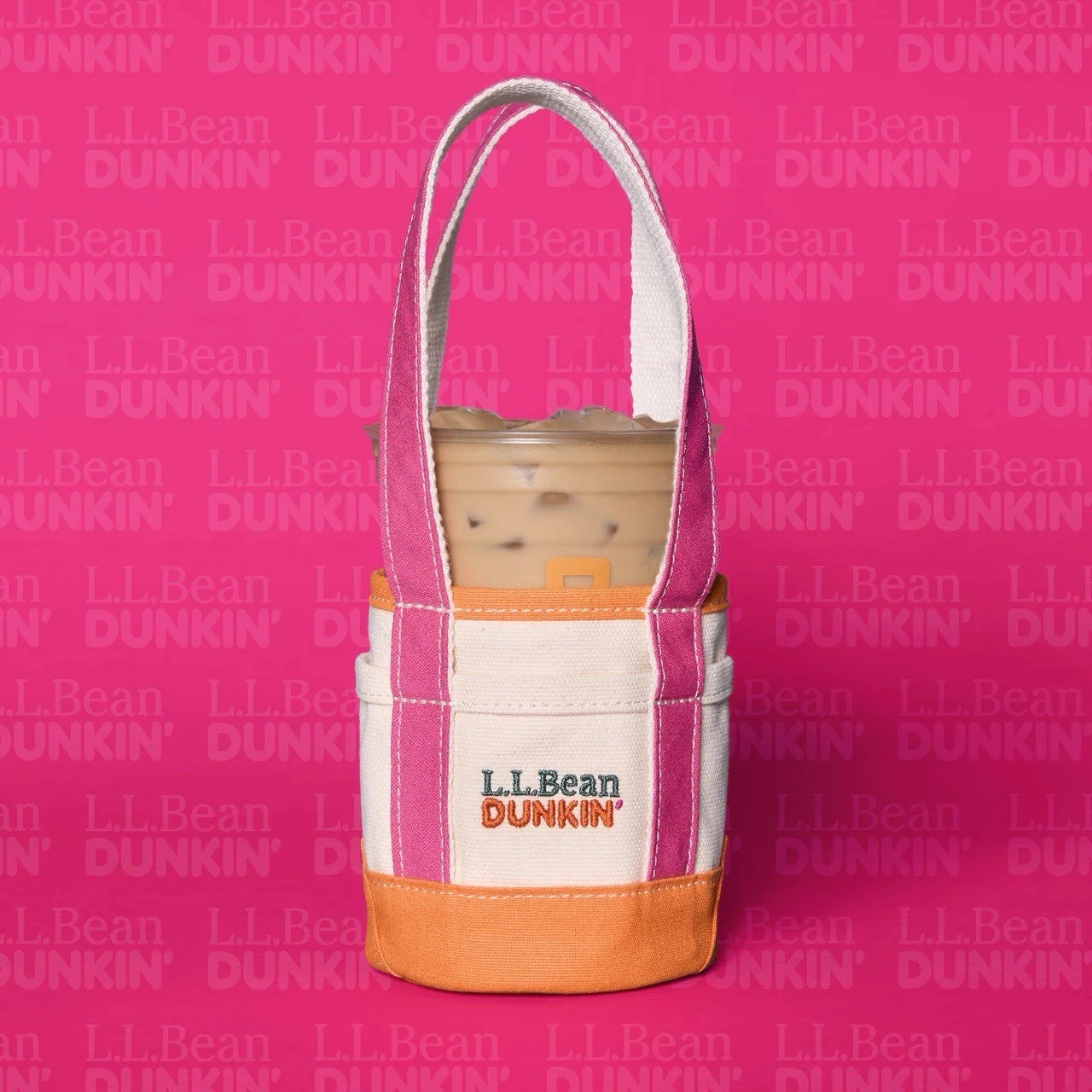 DUNKIN\' X L.L.BEAN COFFEE TOTE Cup Holder‼️New‼️Presale‼️