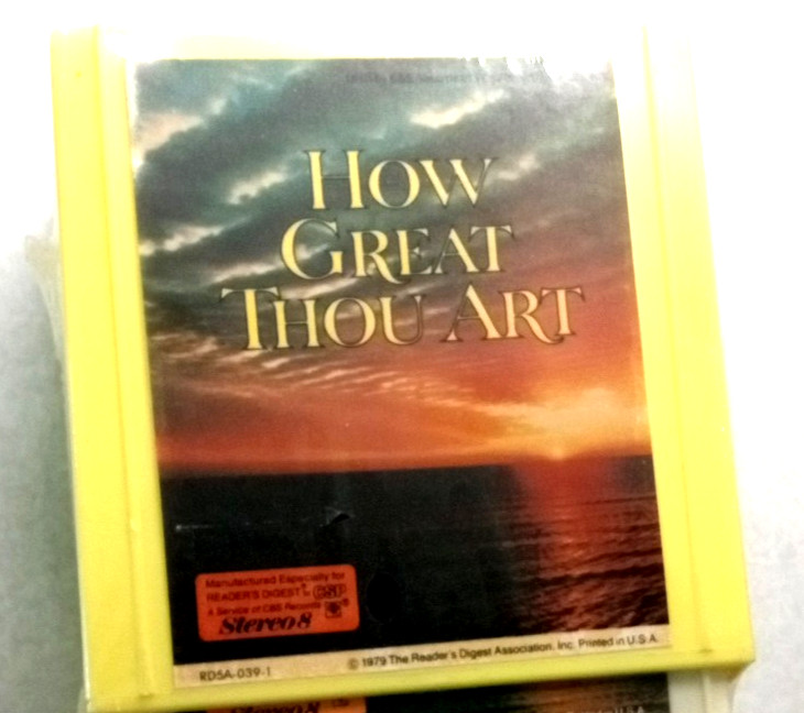 Vintage 1979 How Great Thou Art Stereo Tape Set CBS Records  New & Sealed Rare