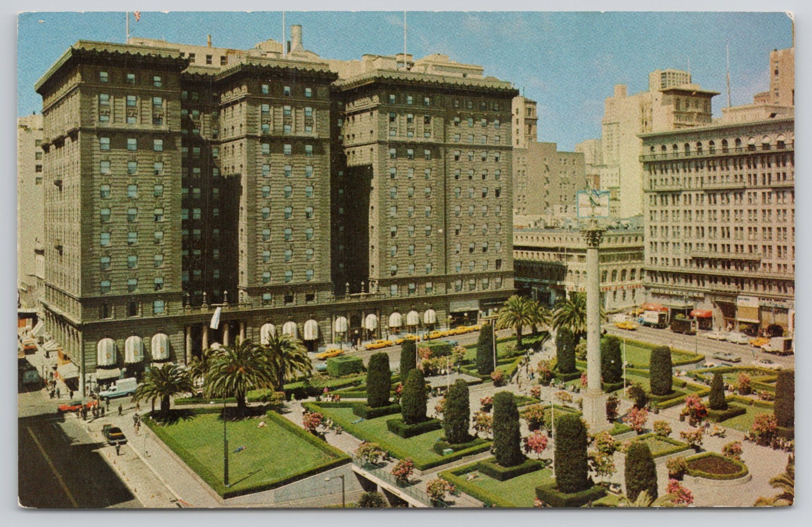 St. Francis Hotel, San Francisco. California, Vintage Postcard