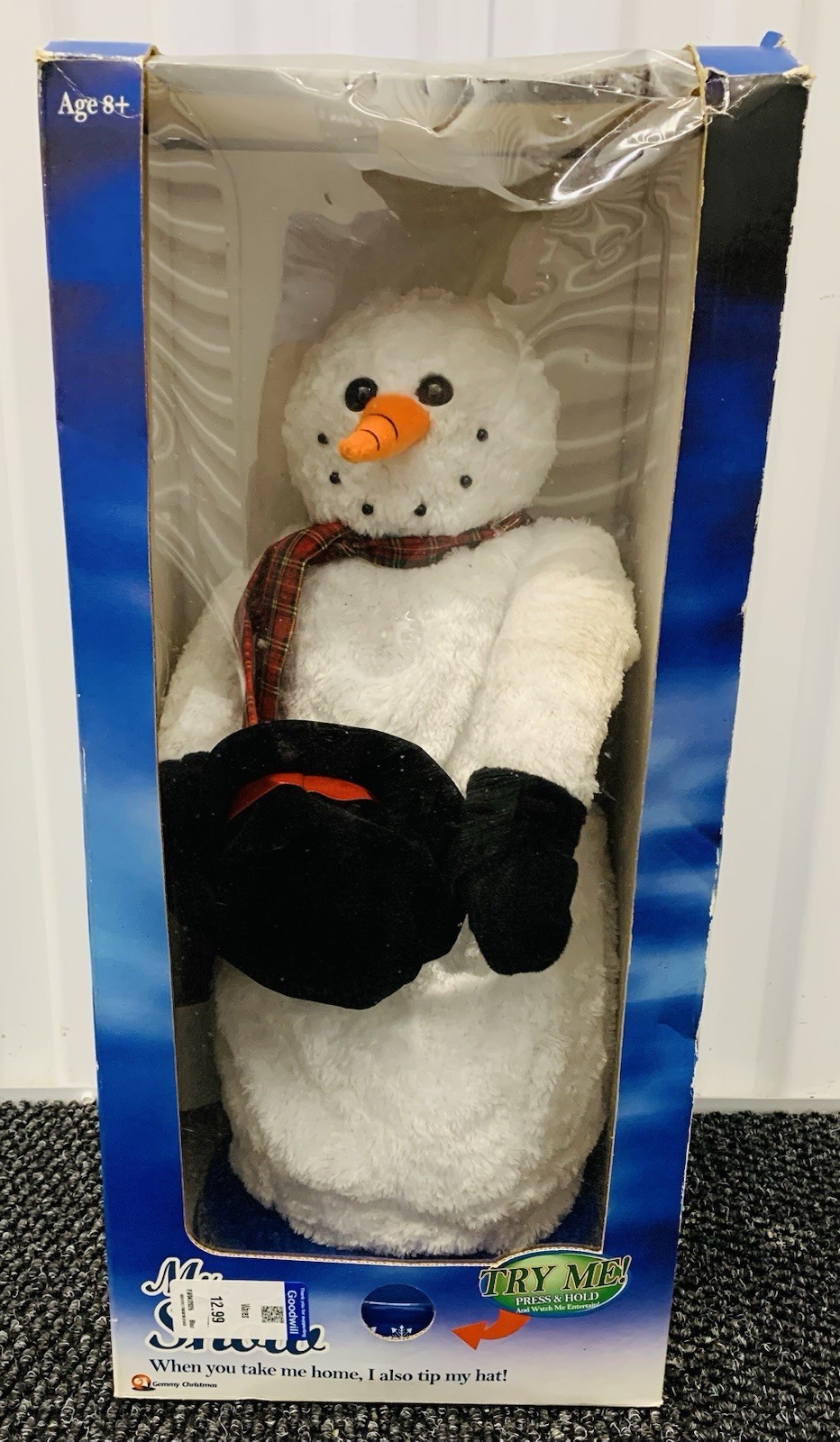 Gemmy 2003 Mr. Snow Snowman Rare 18
