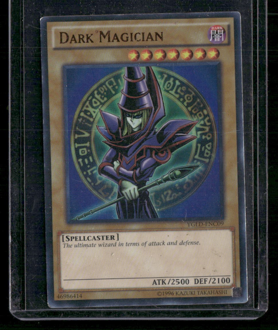 King of Games: Yugi's Legendary Decks #YGLD-ENC09 Dark Magician (C) Ultra Rare