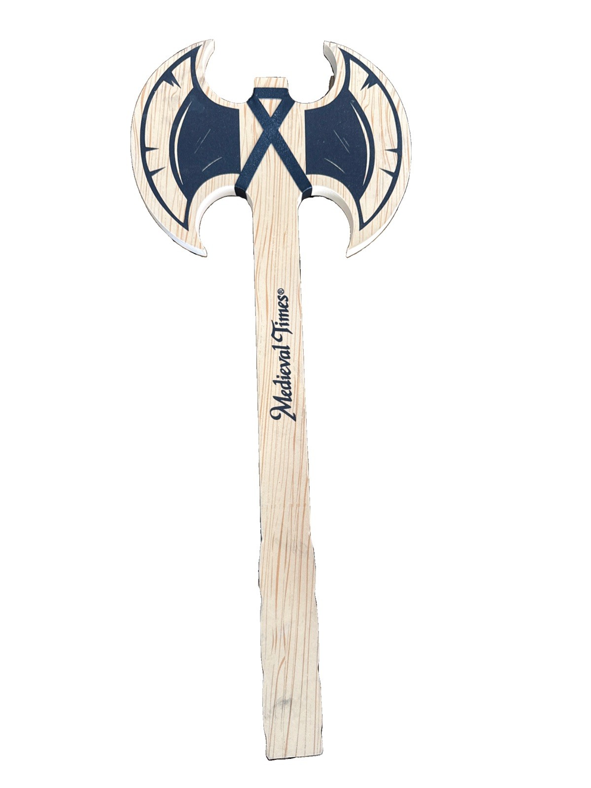 Medieval Times wooden Cosplay double-bitted battle axe toy Foam 5002323