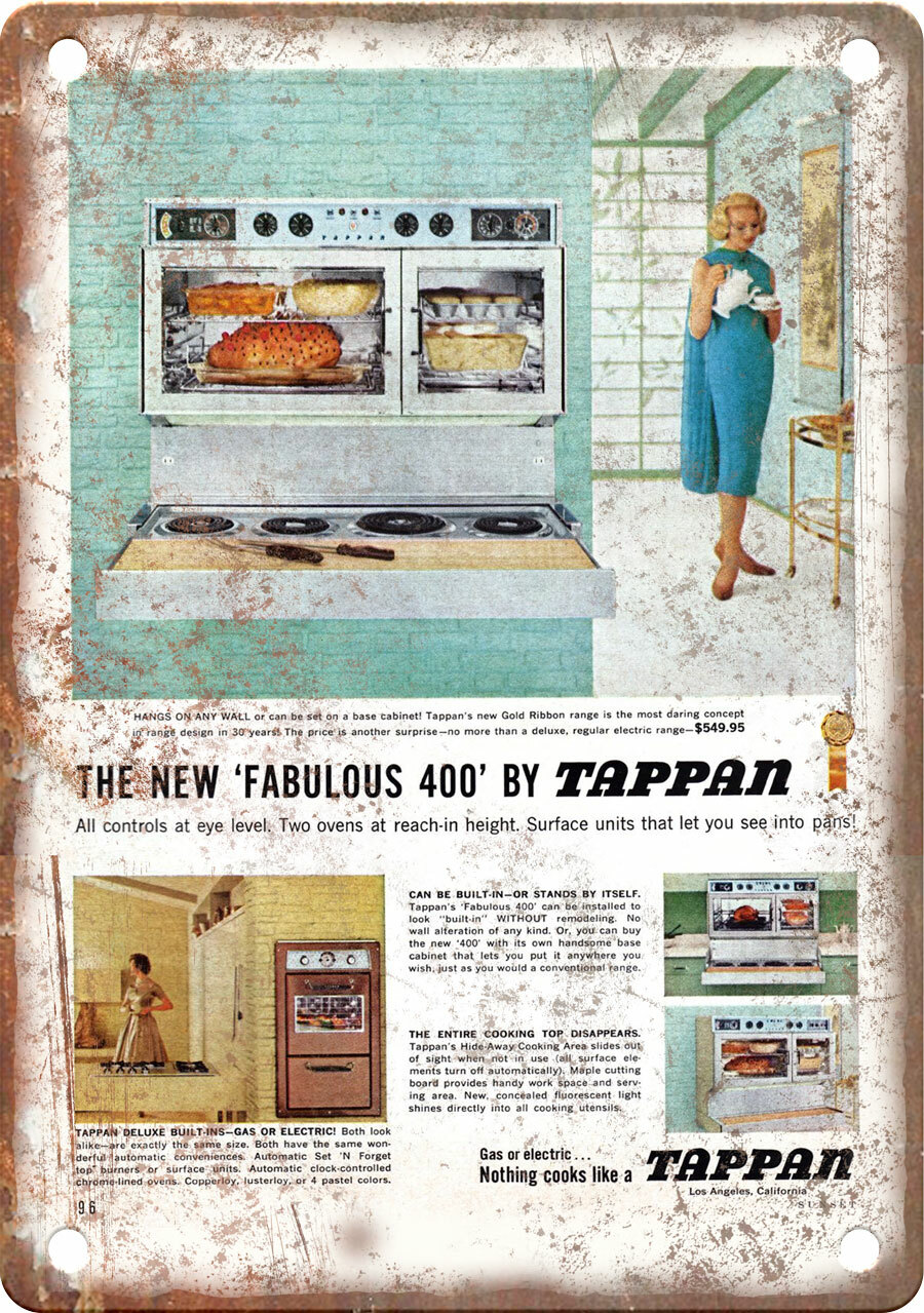 Tappan Vintage Stove Ad 1960s 12\