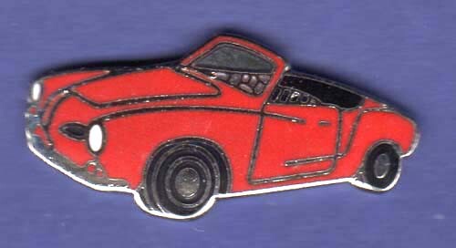NEW OLD STOCK KARMANN GHIA HAT PIN LAPEL TIE TAC BADGE #1847