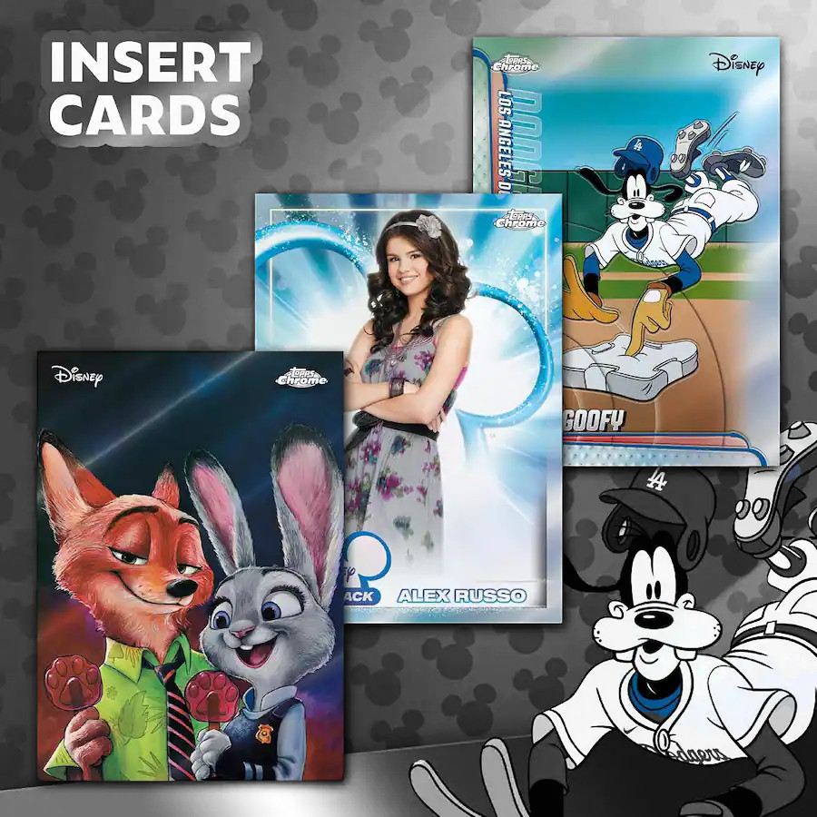 2026 DISNEY CHROME Topps INSERT Cards - You Pick- Complete Your Set