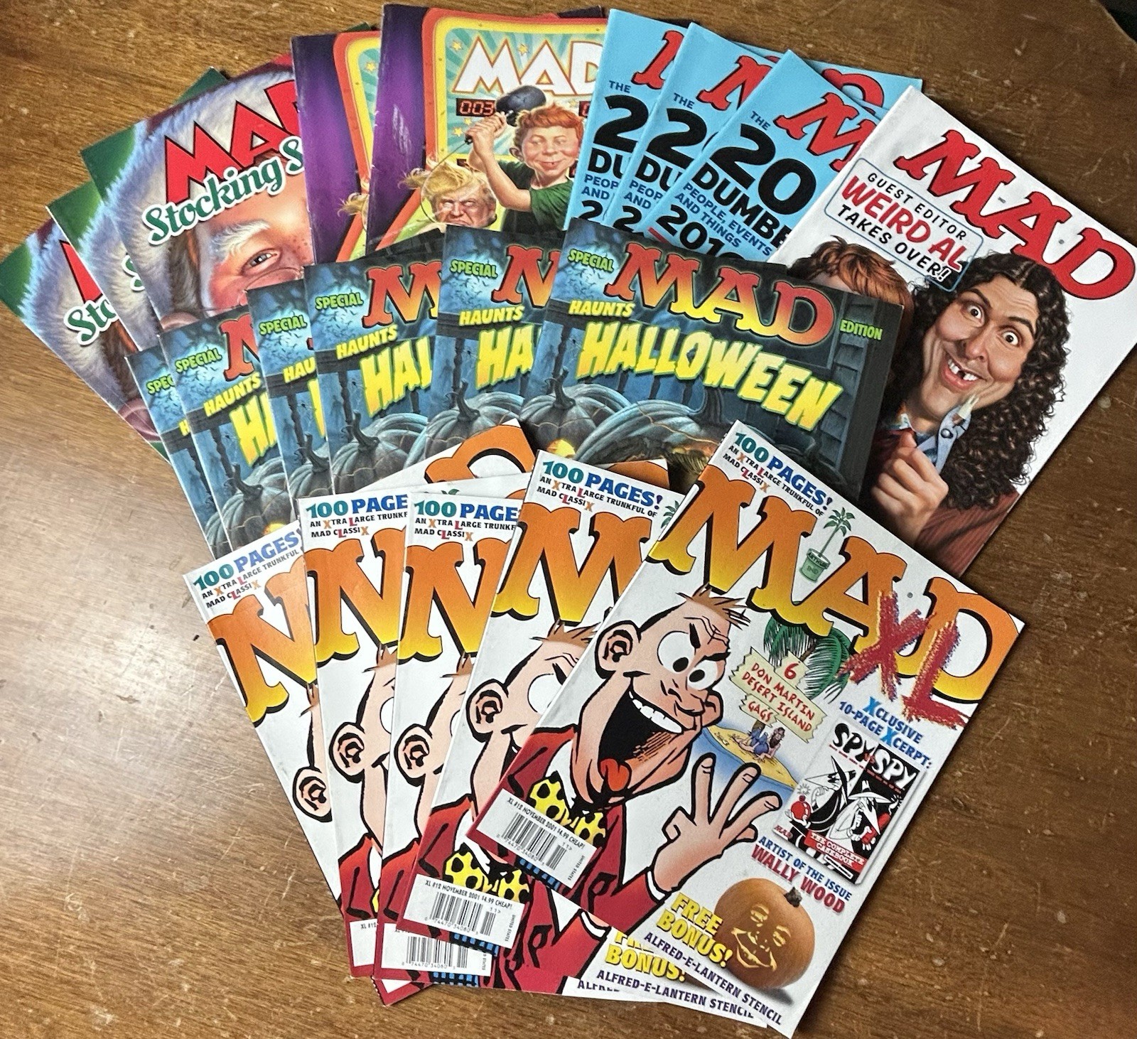 Mad Magazine Bundle 20 Total Comics New Repeat Lot Random Years Current Era