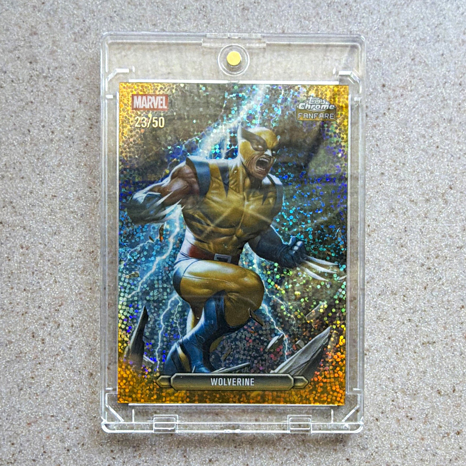 Topps 2026 Chrome Marvel Comics Fanfare Wolverine FF-49 #23/50 Insert