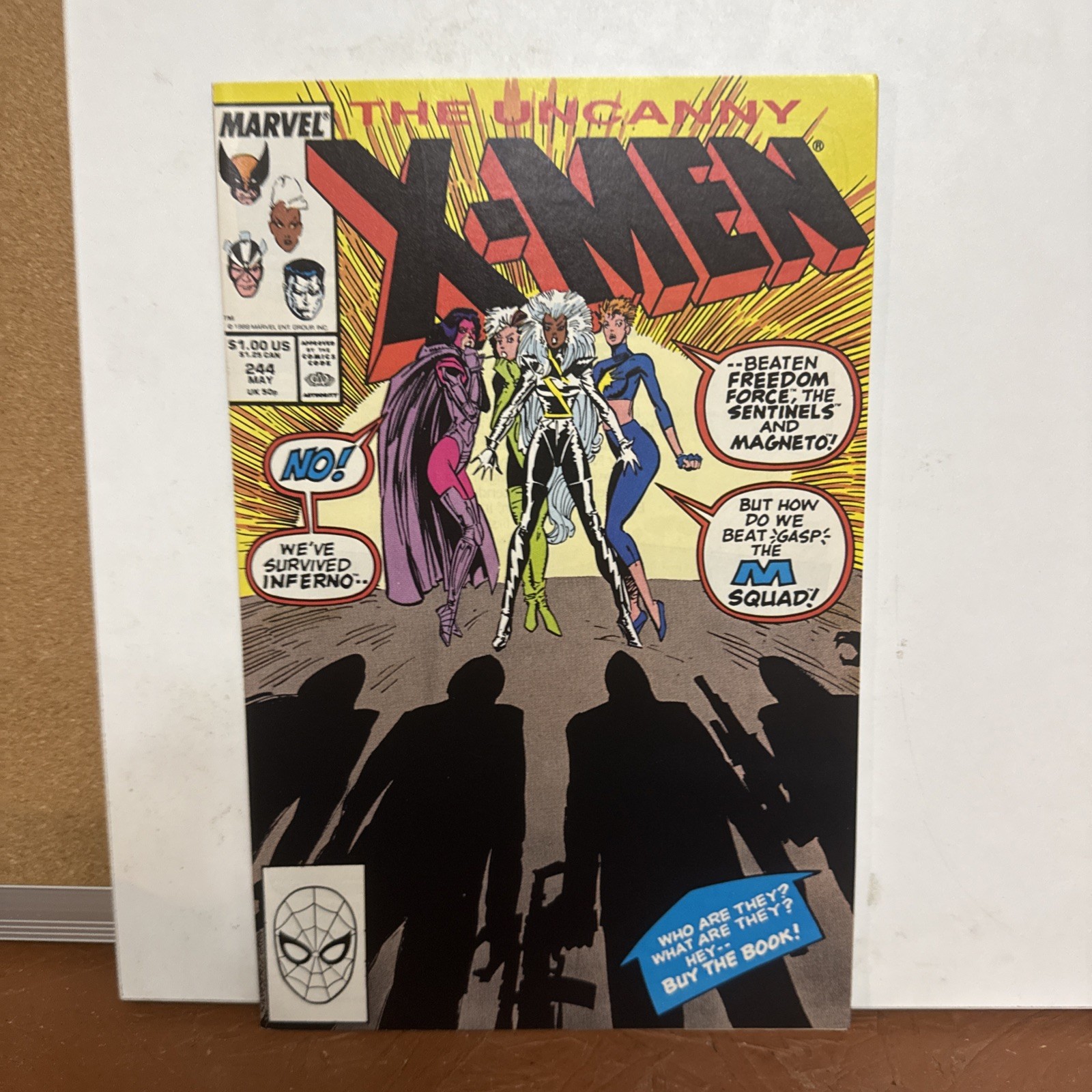 The Uncanny X-Men #244 (Marvel Comics May 1989)
