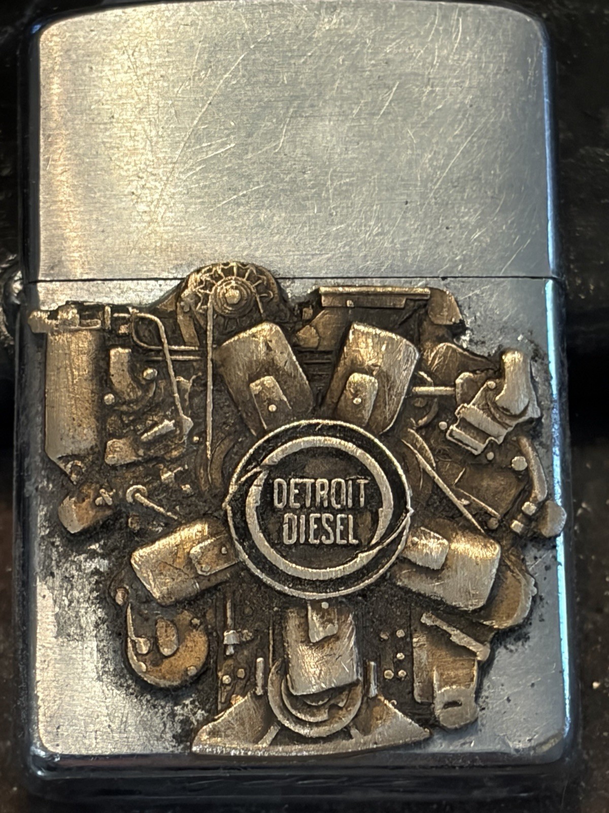 Zippo Lighter Detroit Diesel Motor GM