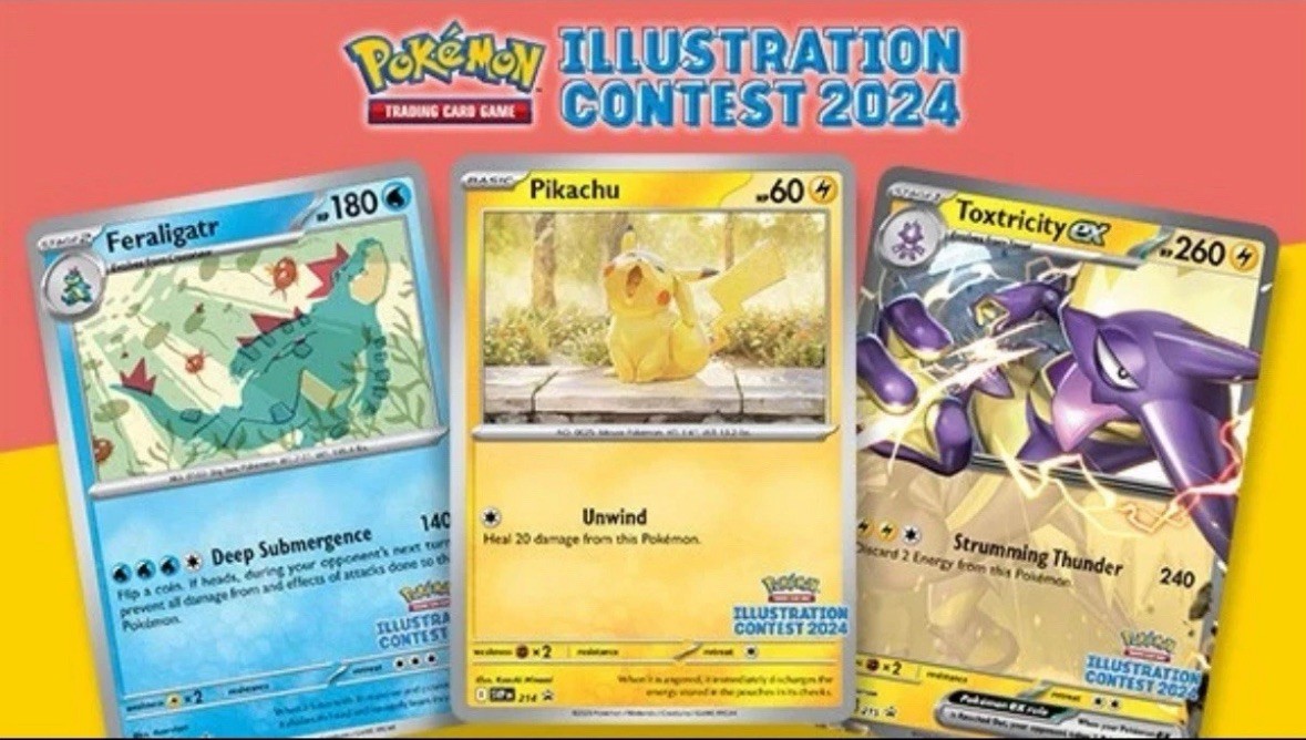 SEALED Pokemon Day Illustration Contest 2024 Promos SVP 213 214 215 3 Cards