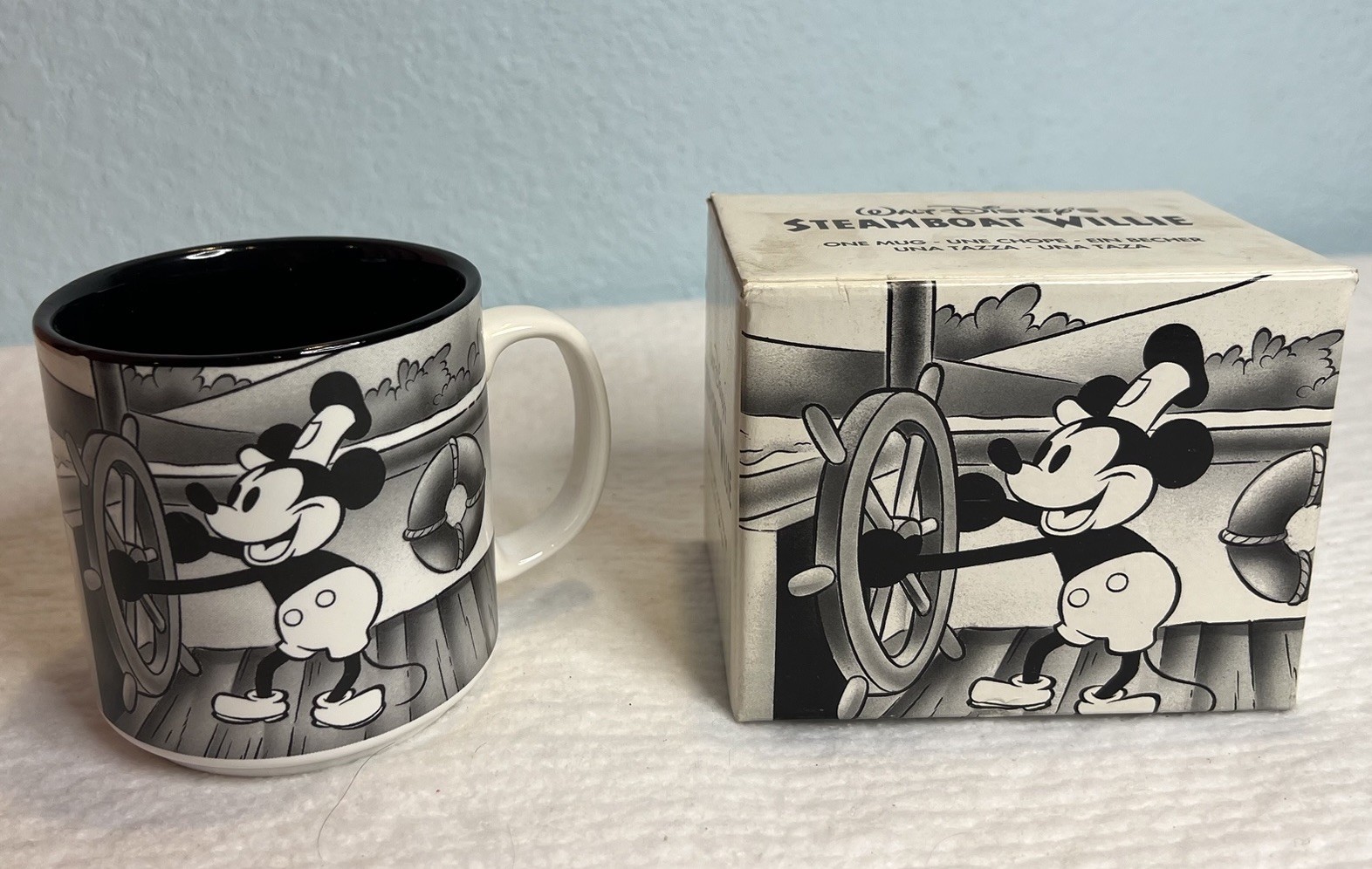 Vintage Walt Disney Mickey Mouse Steamboat Willie  3.5\