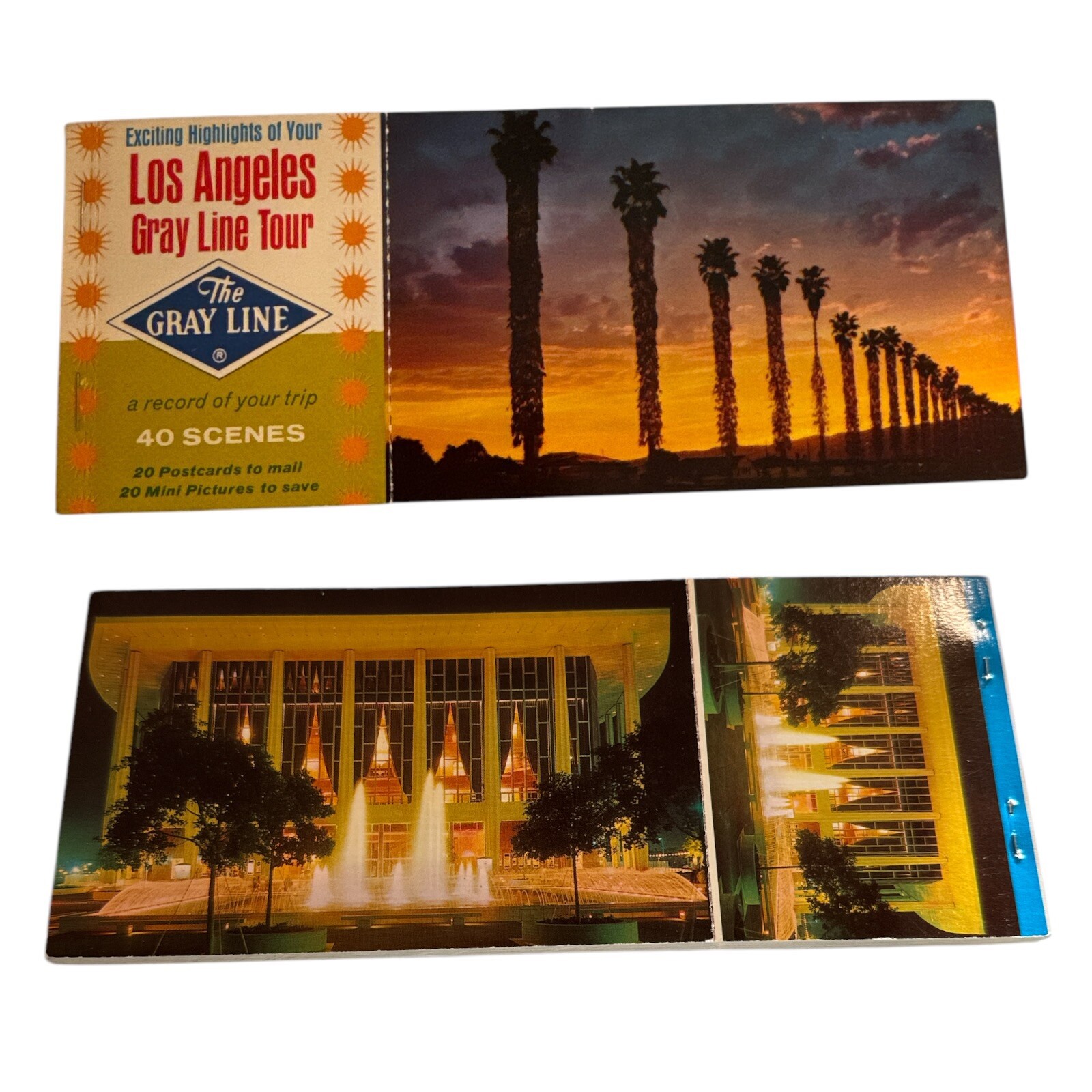 Postcard: Highlights Of Los Angeles Gray Line Tour, With 20 To Mail & 20 To Save