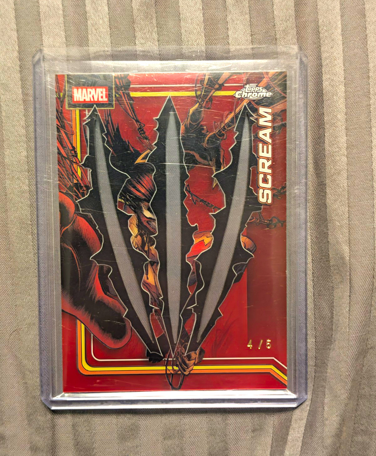 Topps 2026 Chrome Marvel #148 Scream /5 Claw