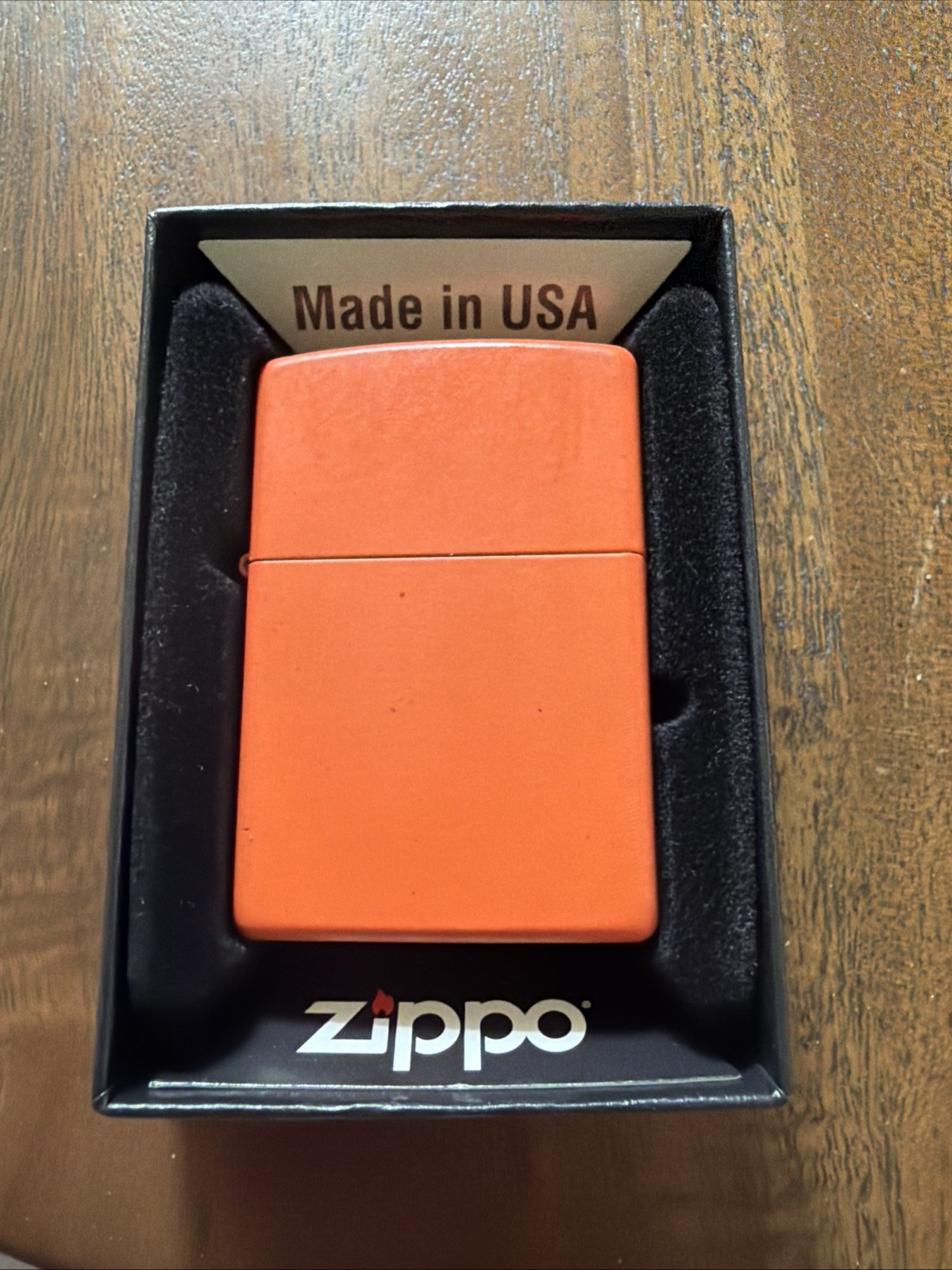 Zippo Lighter F 21 Orange