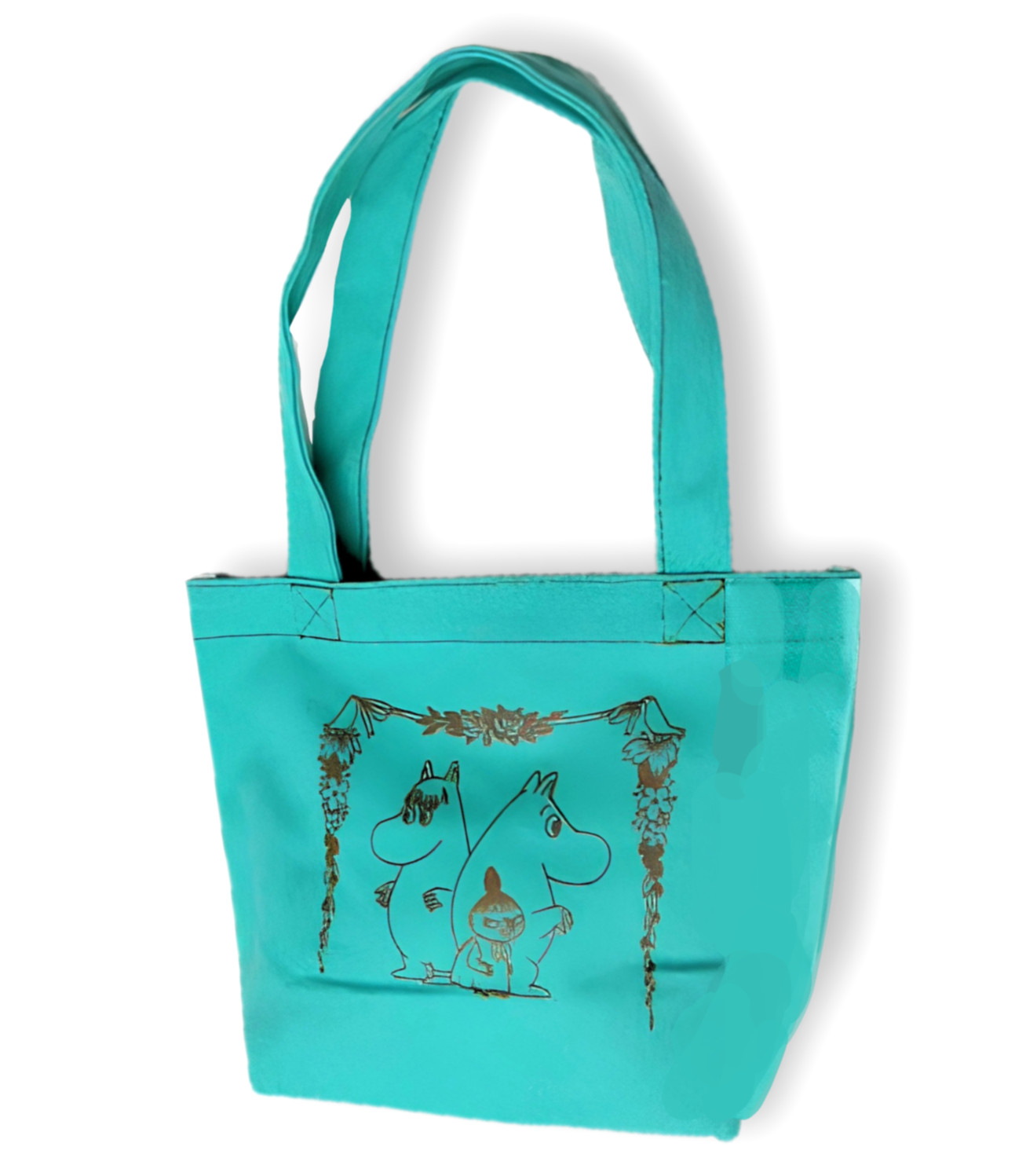 Moomin Characters Mini Tote Bag Moomintroll Little My Forest Illustrated Handbag