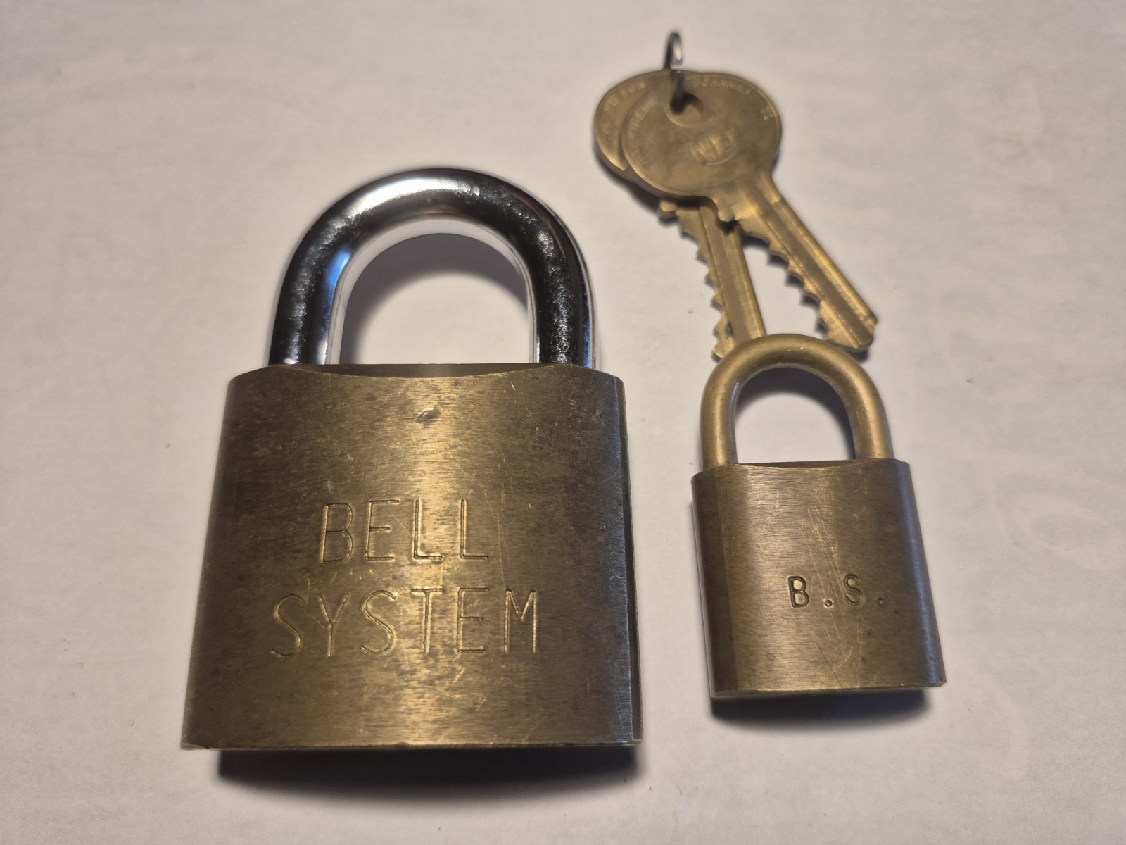 Bell System Padlocks Made By Wilson Bohannan