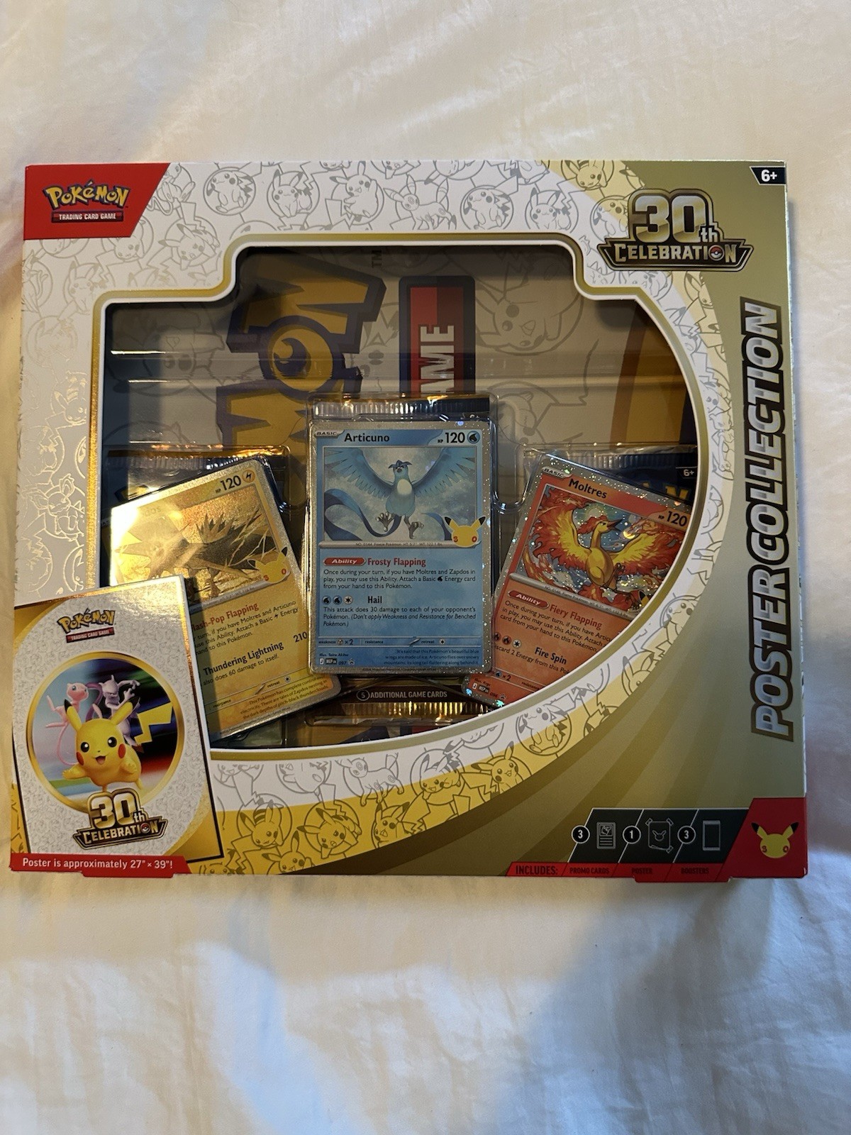  Pokemon TCG 30th Celebration Poster Collection