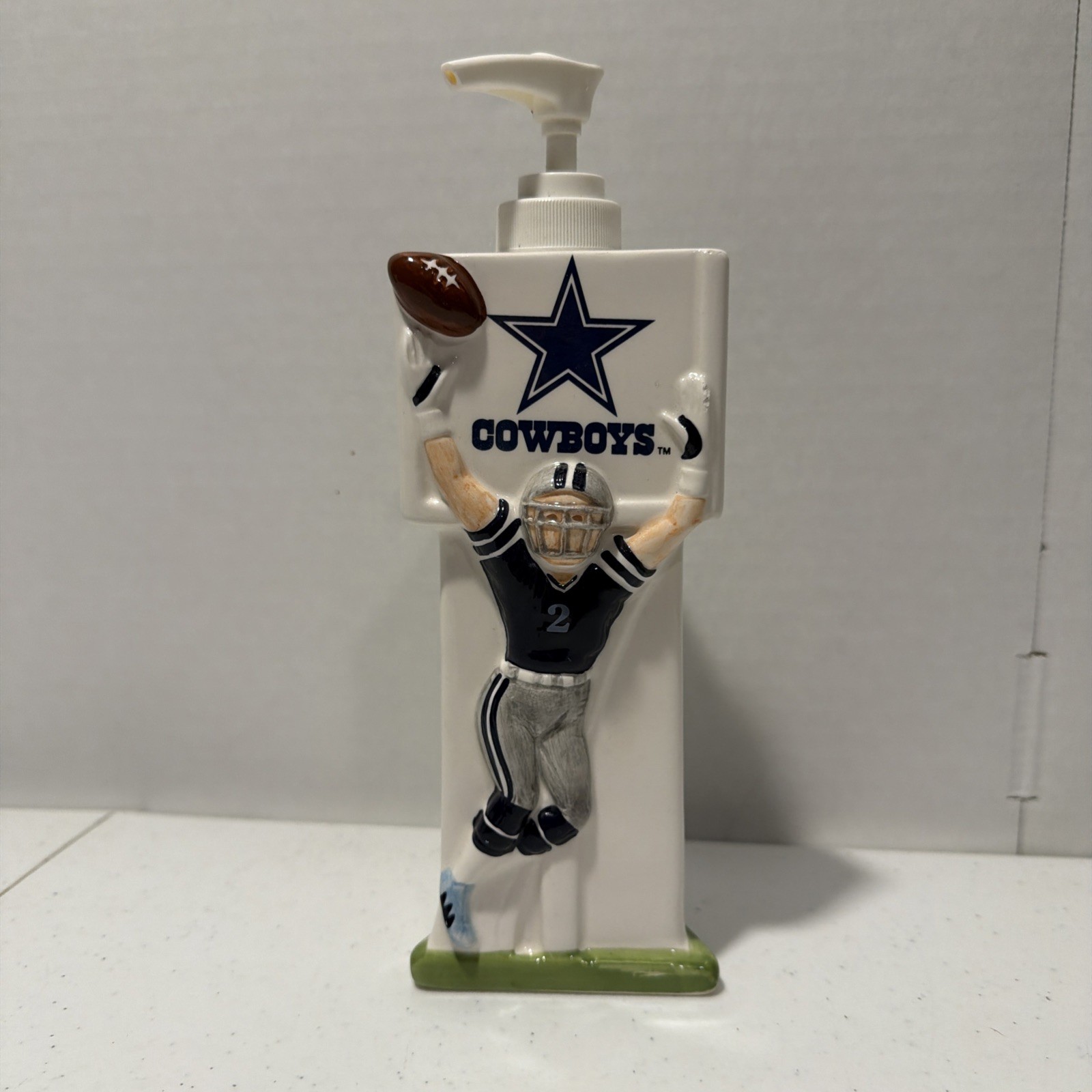 Vintage Dallas Cowboys Soap Dispenser - RARE