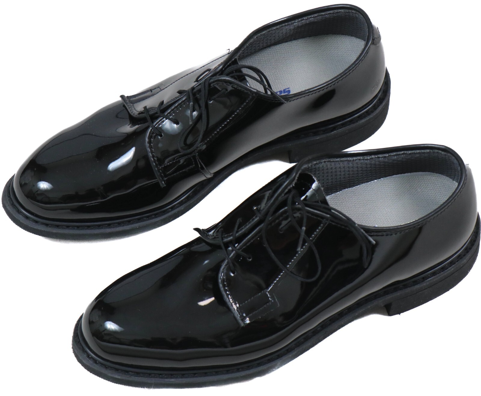 9 EEE - CAPPS US Military High Gloss Oxford Shoes Dress Shoe Army VIBRAM Mens 3E