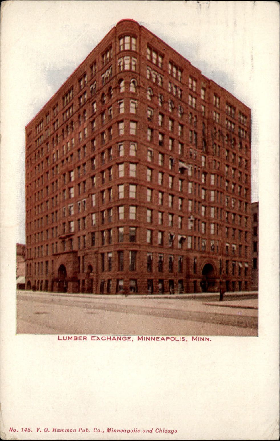 Lumber Exchange Minneapolis Minnesota ~ 1914 vintage postcard