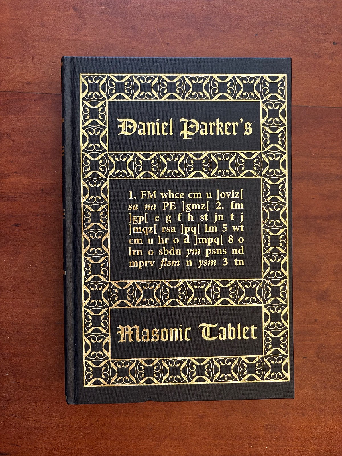 Daniel Parker\'s Masonic Tablet 2019 Art De Hoyos Scottish Rite Research Society