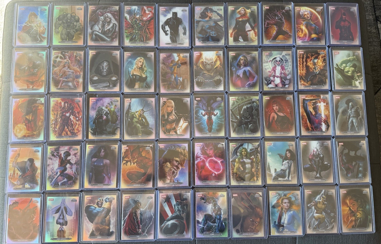 Topps Marvel Chrome  2026 Fanfare Set 1-50 
