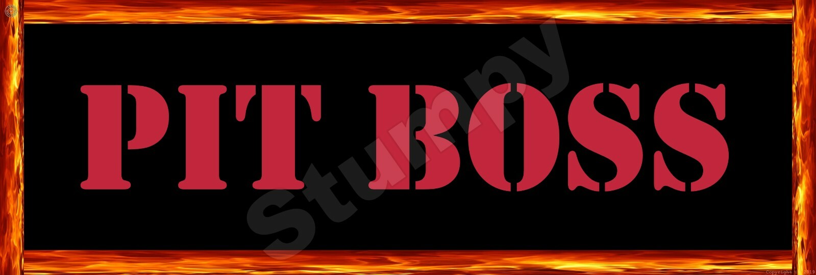 PIT BOSS Metal Sign 6
