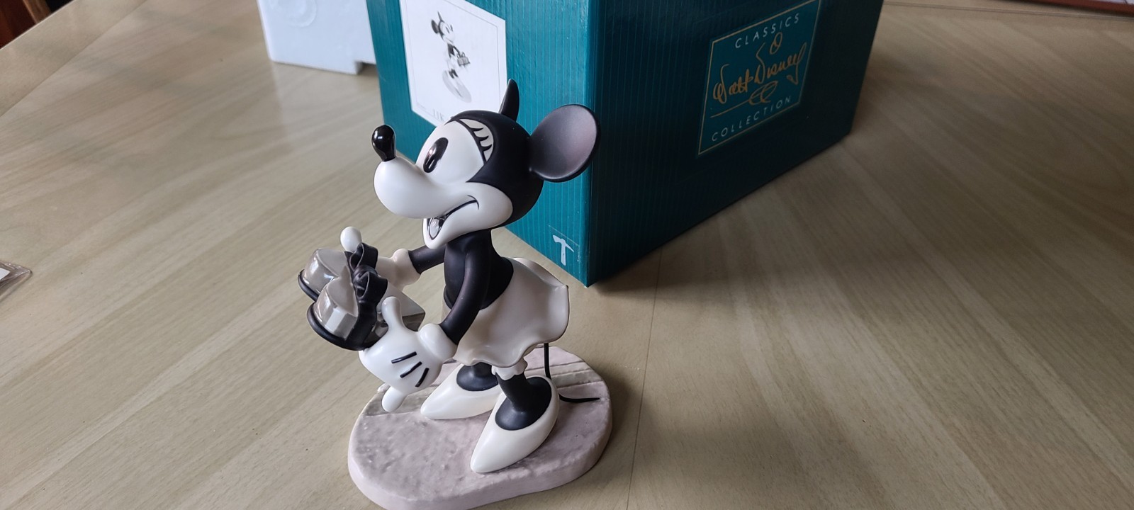 Disney WDCC Minnie Mouse Statue - Puppy Love - Oh It\'s Swell - Rare - New In Box
