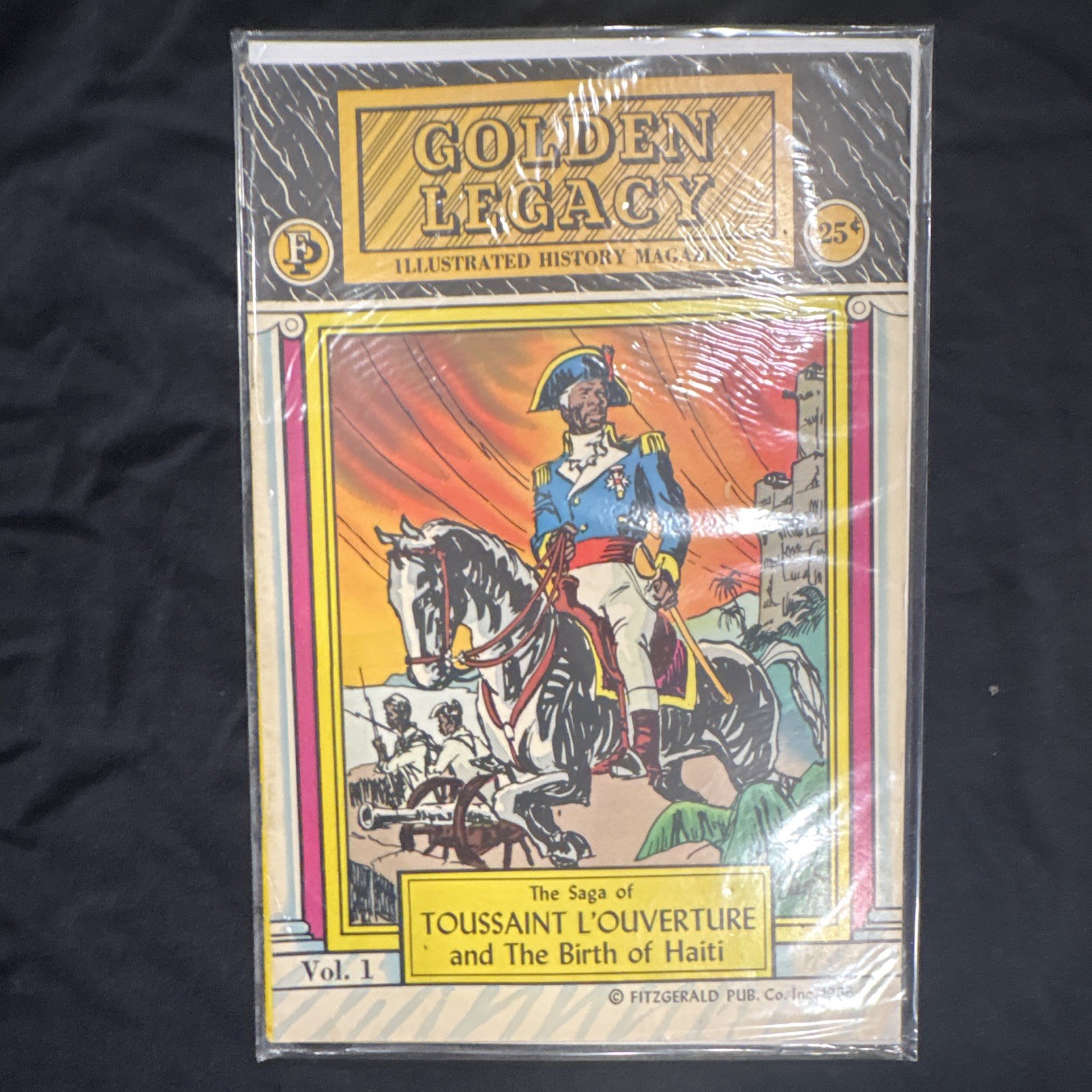 Golden Legacy Illustrated History Vol 1 Toussaint L\'Ouverture Haiti