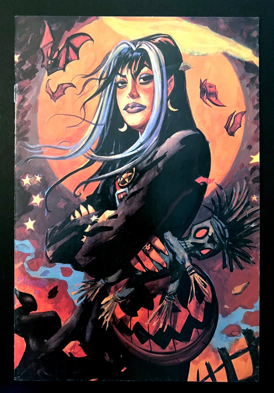 NOCTURNALS: THE DARK FOREVER #1 B Virgin Variant Cover Oni Press 2001