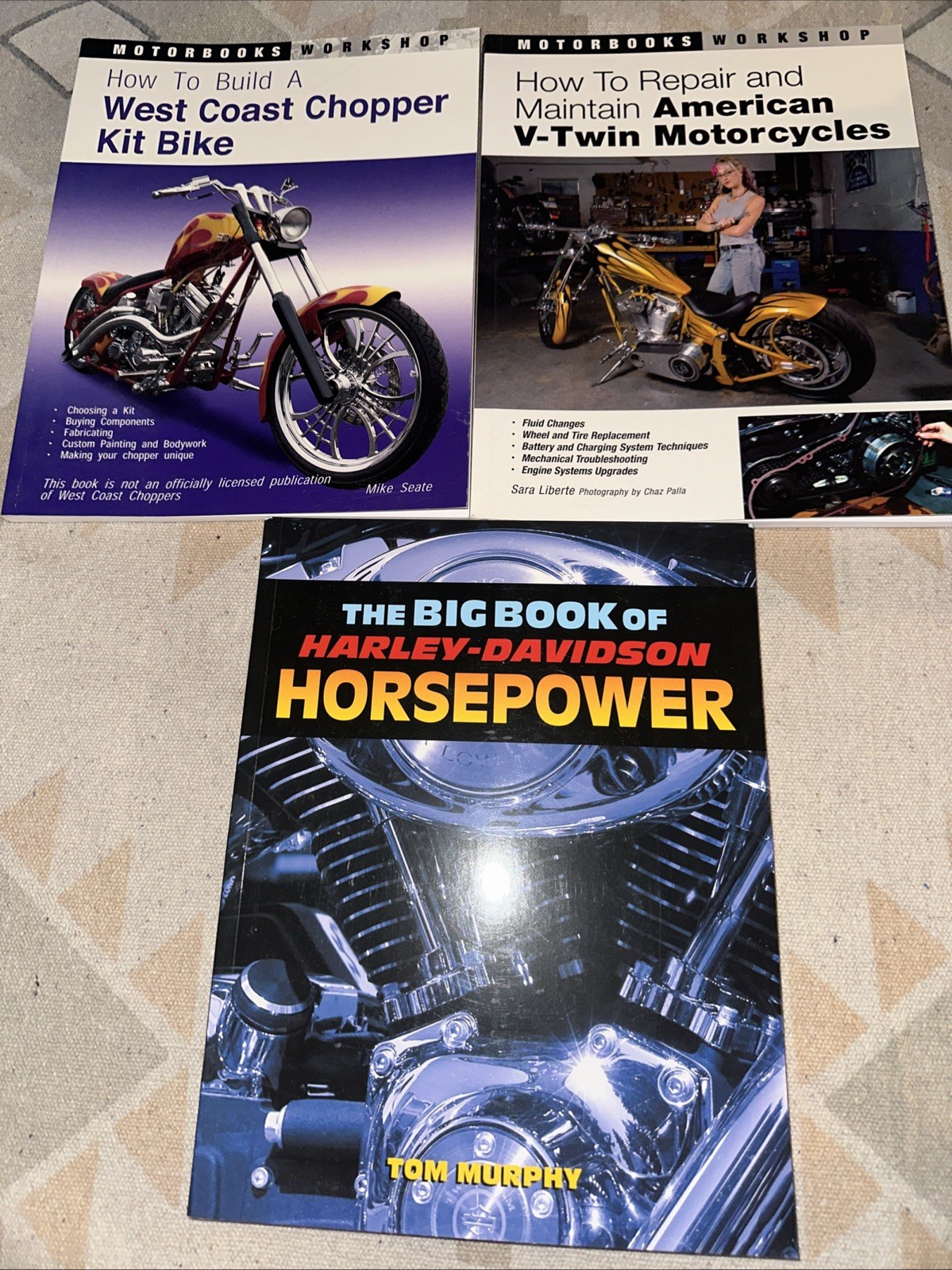 Harley Davidson, Horsepower Big Book, Motor Books Workshop Motorcycles, Chopper