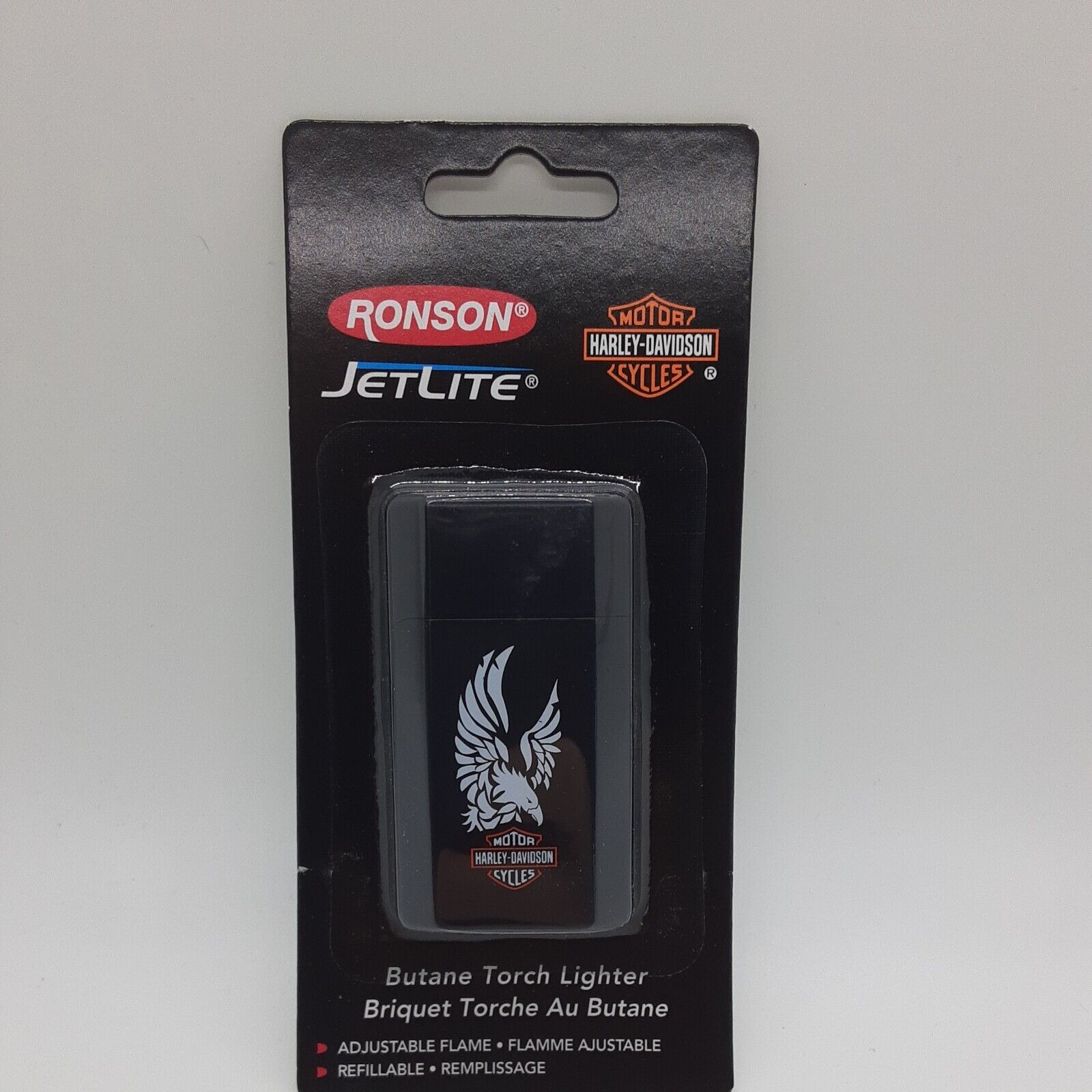 Ronson Harley Davidson Motorcycles  Eagle butane torch lighter by Zippo 