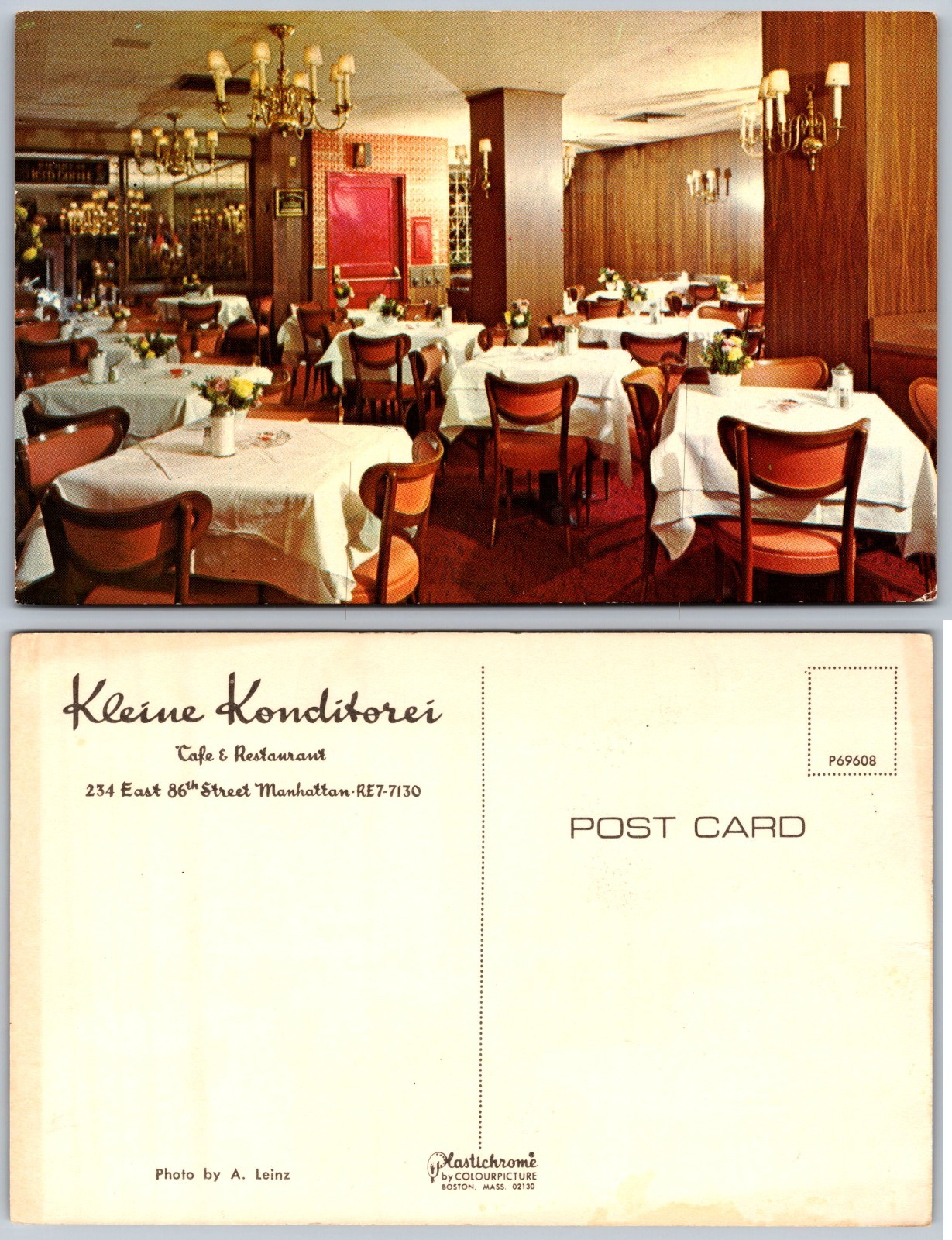 Kleine Konditorei Manhattan Postcard