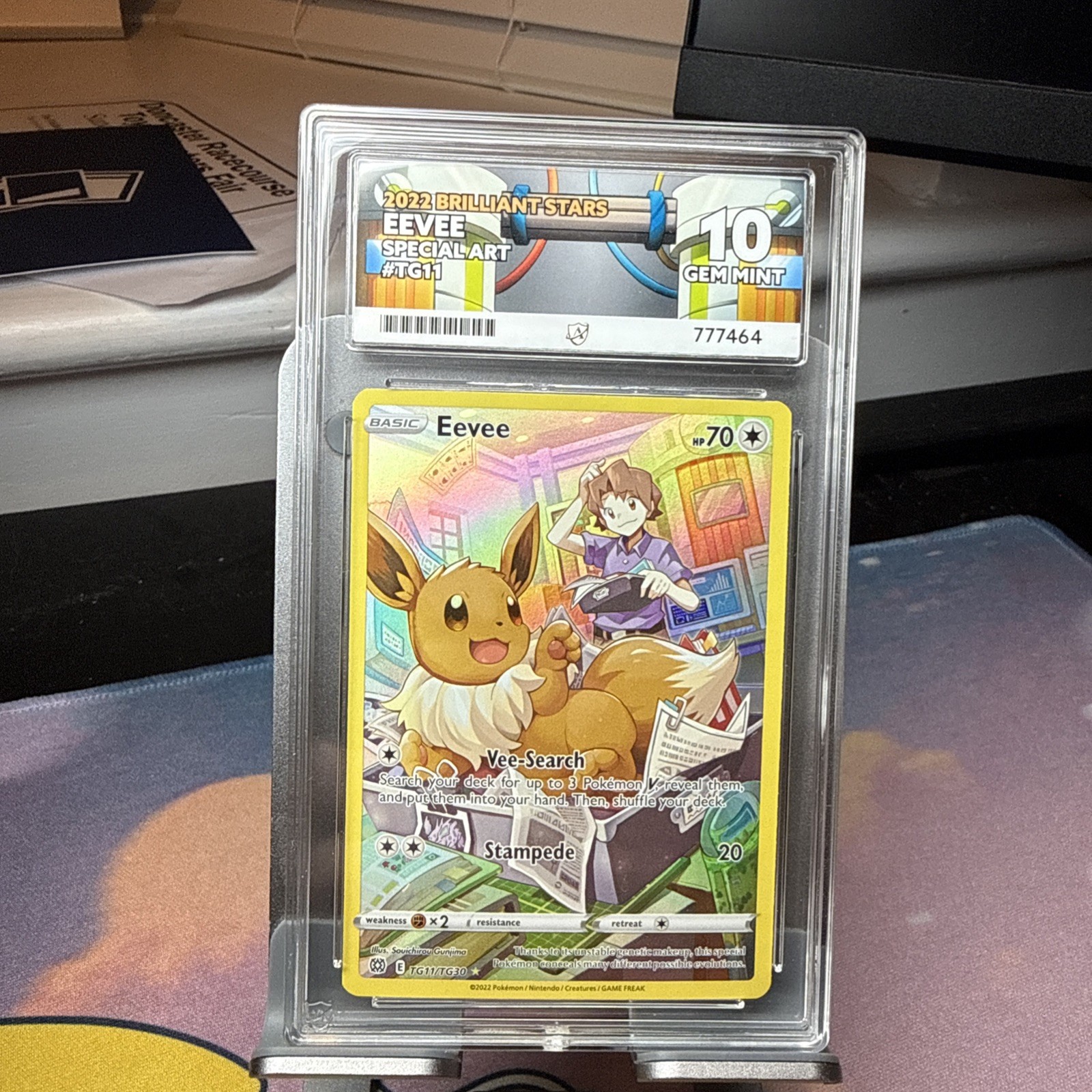 ACE 10 2022 Eevee Brilliant Stars TG11/TG30 Special Art