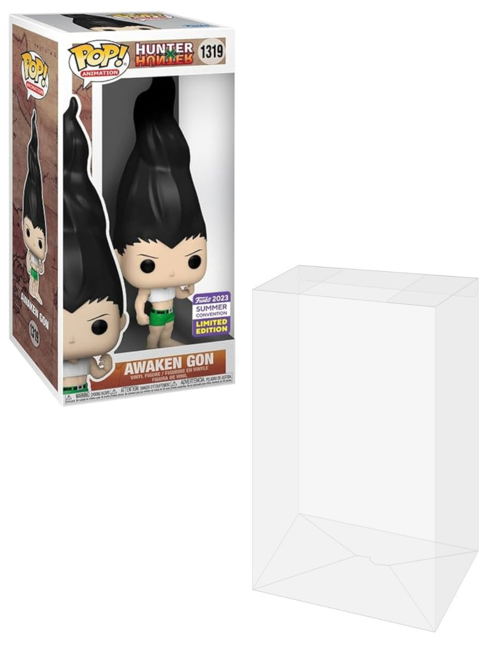 Funko Pop Hunter x Hunter GON Protector made with SCRATCH & UV RESISTANT 0.50mm