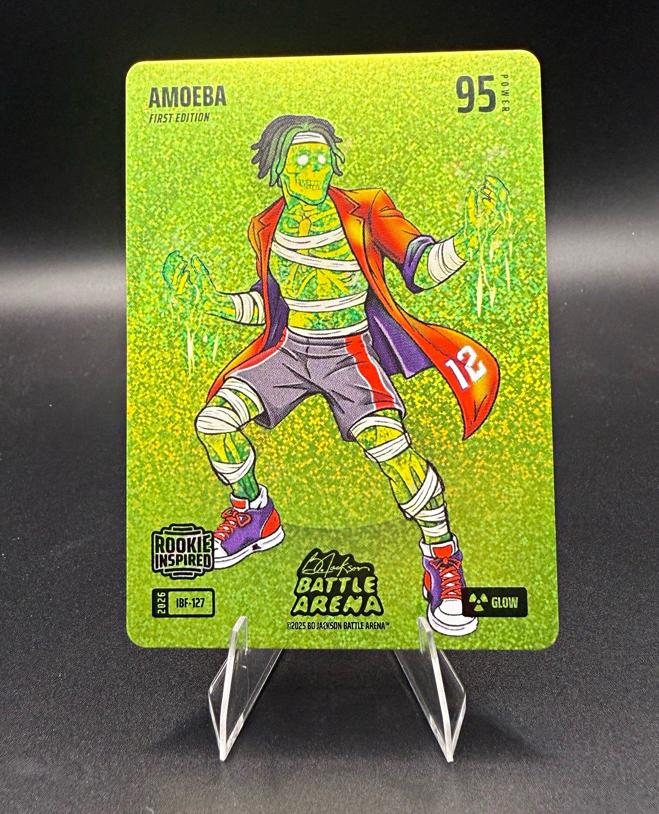 Bo Jackson Battle Arena Amoeba Collin Murray-Boyles Glow Icon Rookie #IBF-127