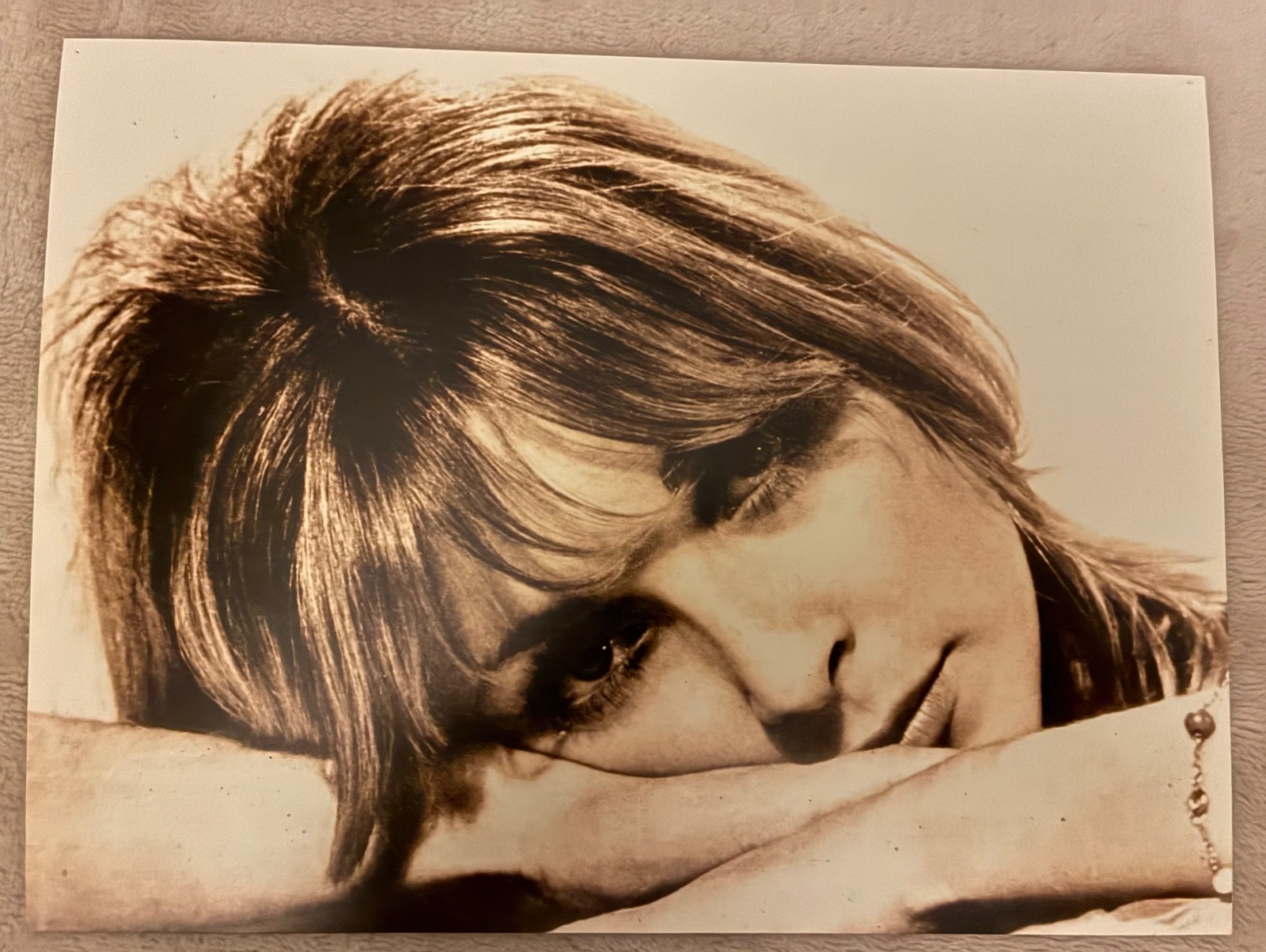 VTG SHARON TATE ORIGINAL PRESS PHOTO NOTIZIEFOTO MILANO ITALIAN WIRE STILL 1960s