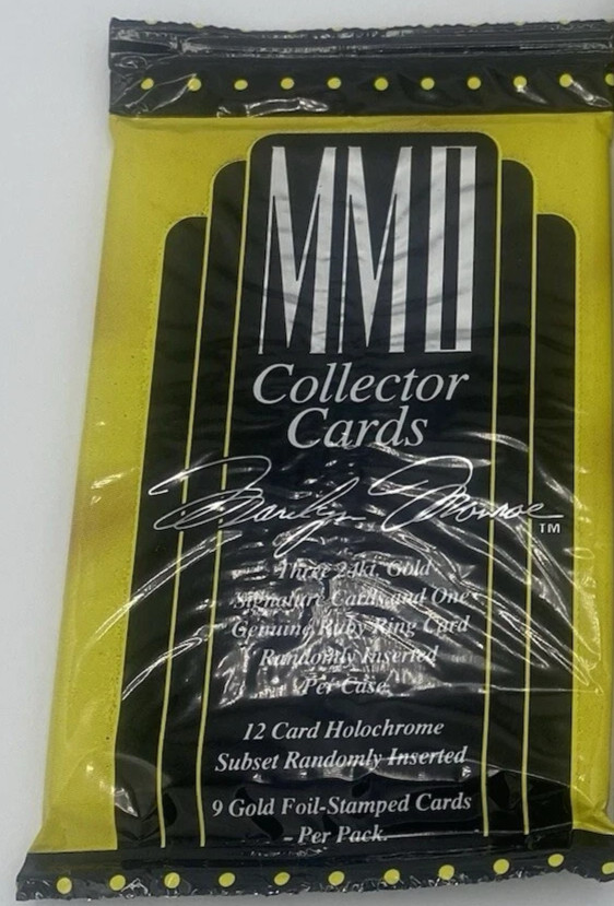 1995 Marilyn Monroe Series II Sports Time Sealed Pack Vintage Trading Cards