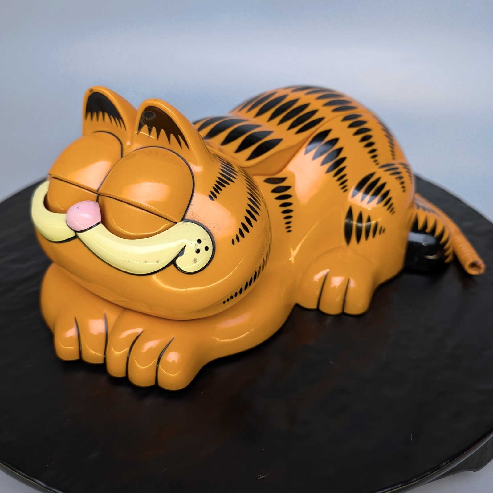 Tyco Garfield 1980s Eyes Open And Close Landline Telephone Unit Parts Repair