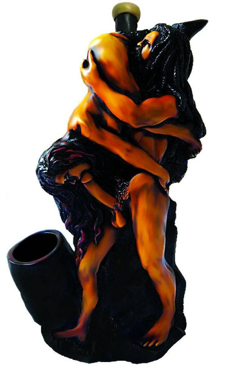 Oral 69 Couple Smoking Hand Pipe / Pipe / Smoke / Handcraft