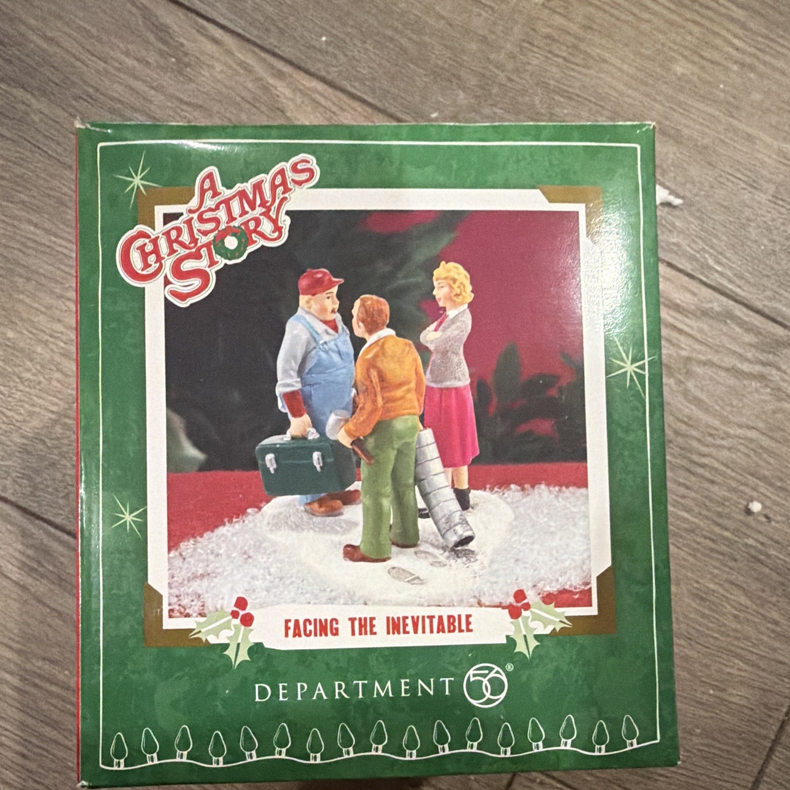 Department 56 A Christmas Story Facing the Inevitable Resin Figurine Boxed 2013