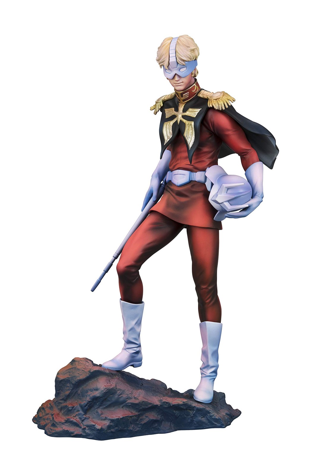GGG Mobile Suit Gundam Char Aznable Art Graphics about 220mm PVC Figure Japan