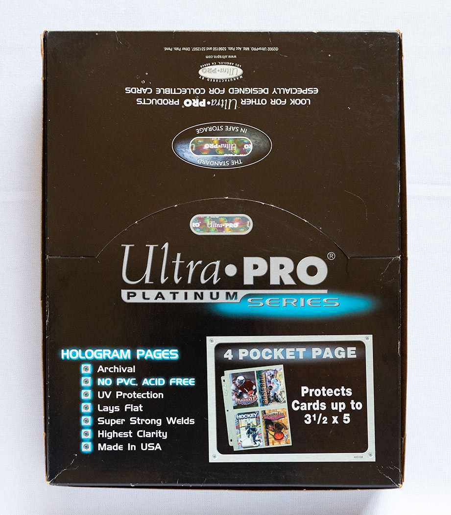 100 ULTRA-PRO 4-Pocket 3.5