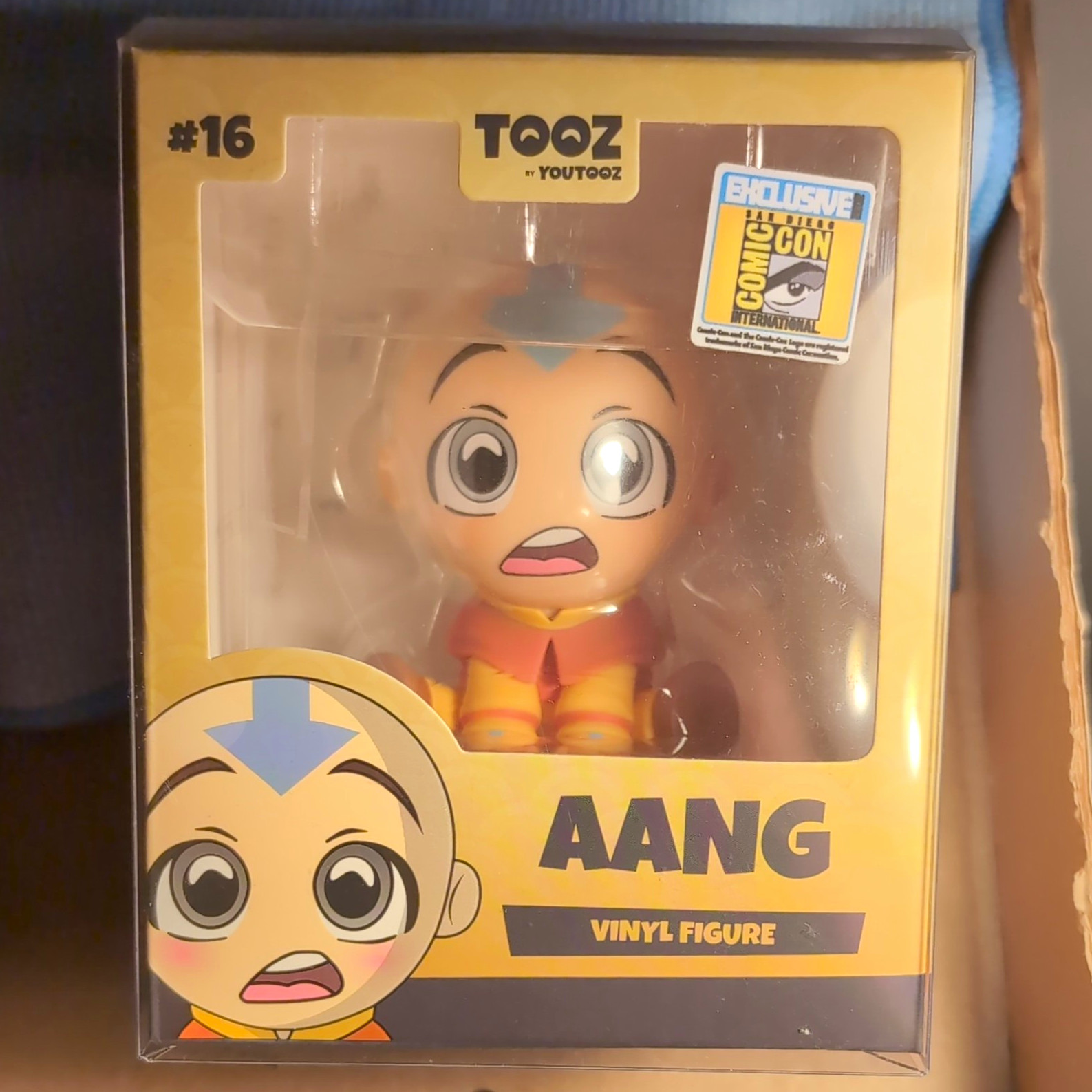 Youtooz Tooz Aang Vinyl Figure Box #16 SDCC Exclusive Avatar TLA 15+